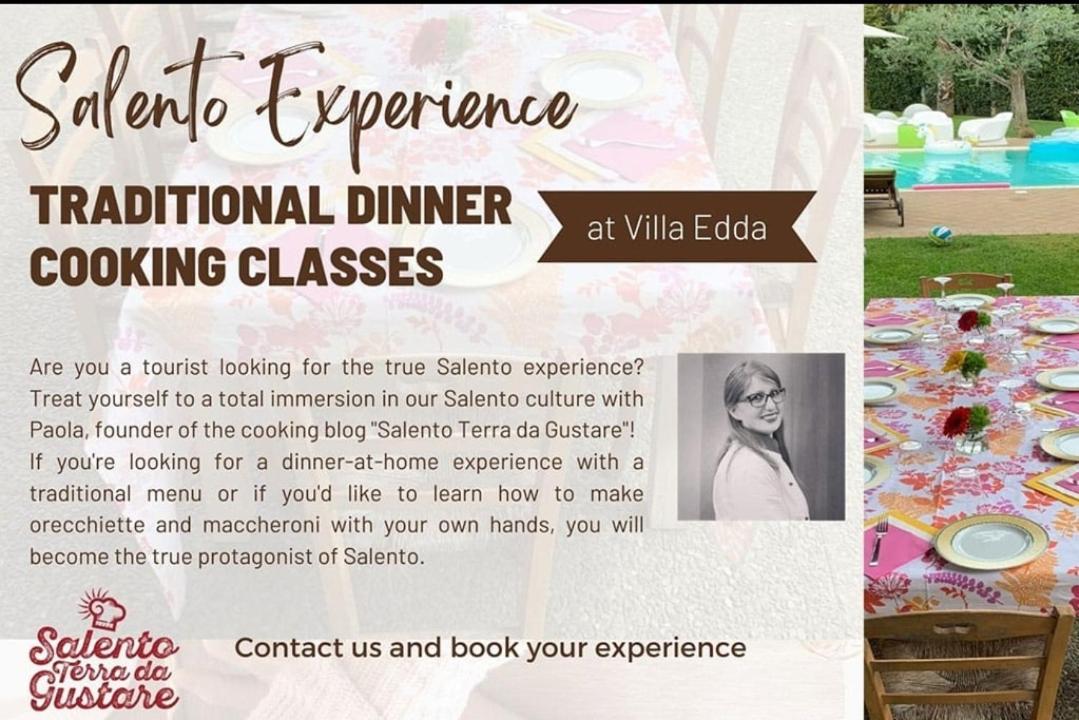 Villa Edda Heated Pool ガラティーナ エクステリア 写真